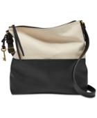 Fossil Colorblock Charlotte Small Crossbody Hobo