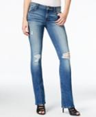 Guess Ripped Mini Bootcut Gateview Wash Jeans