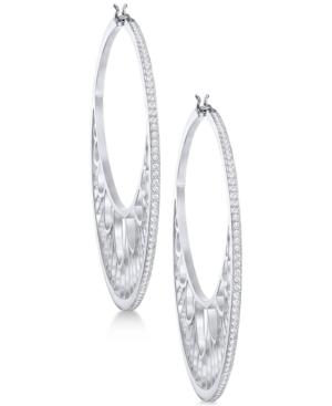 Swarovski Crystal Hoop Earrings