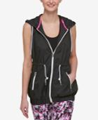 Tommy Hilfiger Sport Banded-hem Hooded Vest, A Macy's Exclusive Style