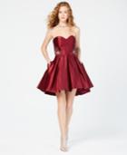 Blondie Nites Juniors' L'amour Strapless Fit & Flare Dress