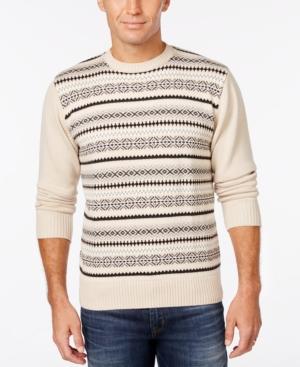 Weatherproof Men's Fair Isle Sweater, Only At Macy's