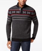 Club Room Men's Mock-neck Sweater, Only At Macy's