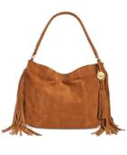 Emma Fox Pollux Suede Fringe Hobo