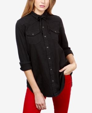 Lucky Brand Cotton Button-down Tunic