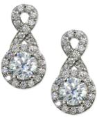 Giani Bernini Cubic Zirconia Halo Infinity Drop Earrings, Only At Macy's