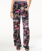 Be Bop Juniors' Floral-print Palazzo Pants