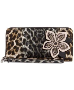 Guess Sibyl Large Zip Around Wallet