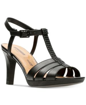Clarks Women's Adriel Tevis Dress Sandals Women's Shoes