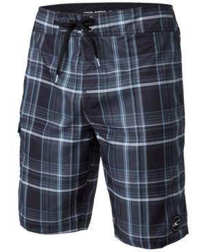 O'neill Men's Santa Cruz Plaid 21 Board Shorts