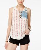 American Rag Juniors' Stars & Stripes Graphic Tank Top, Only At Macy's