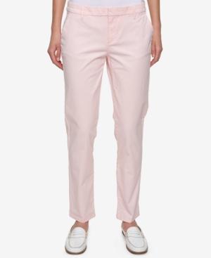 Tommy Hilfiger Cuffed Chino Straight-leg Pants, Created For Macy's