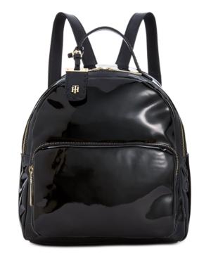 Tommy Hilfiger Patent Julia Dome Backpack