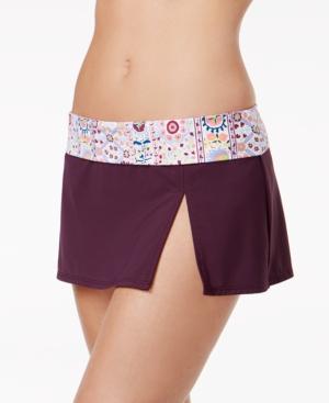 Bleu By Rod Beattie Side-slit Swim Skirt Women's Swimsuit