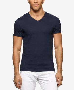 Calvin Klein Short Sleeve Solid V-neck Tee