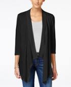 Style & Co. Draped Cardigan, Only At Macy's