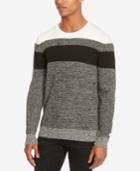 Kenneth Cole Reaction Men's Marled Colorblocked Sweater