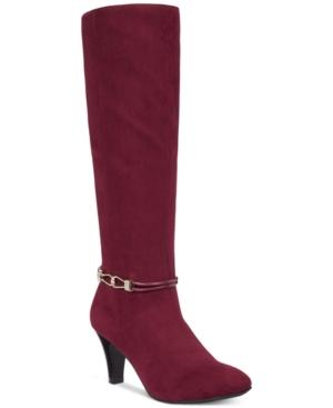 Karen Scott Hollee Wide-calf Dress Boots, Created For Macy's Women's Shoes