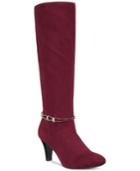 Karen Scott Hollee Wide-calf Dress Boots, Created For Macy's Women's Shoes