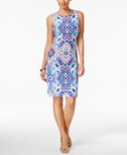 Charter Club Printed Shift Dress, Created For Macy's