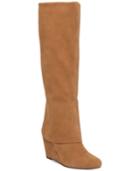 Jessica Simpson Rallie Cuffed Wedge Boots Women's Shoes