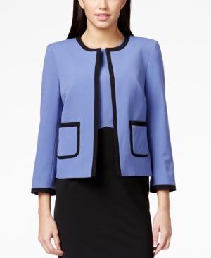 Nine West Contrast-trim Blazer