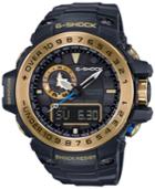G-shock Men's Analog-digital Gulfmaster Black Bracelet Watch 45x56mm Gwn1000gb-1a