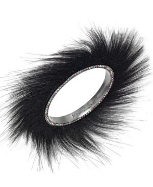 Betsey Johnson Xox Dreamworks Trolls Faux-fur Bangle Bracelet, Only At Macy's