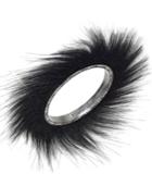 Betsey Johnson Xox Dreamworks Trolls Faux-fur Bangle Bracelet, Only At Macy's