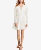 Denim & Supply Ralph Lauren Velvet-trim Sheer Dress