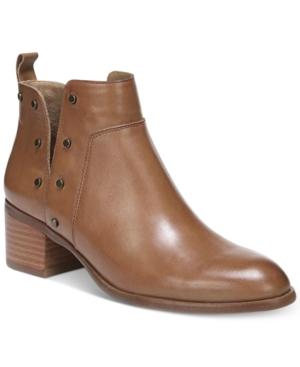 Franco Sarto Richland Block-heel Booties Women's Shoes