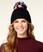 Steve Madden Over The Top Ribbed Knit Cuff Beanie