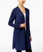 Jm Collection Open-front Duster Cardigan, Only At Macy's