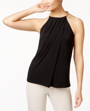Calvin Klein Sleeveless Chain-hardware Top
