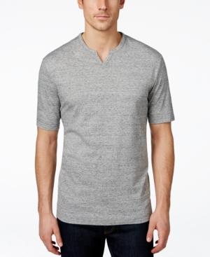 Weatherproof Split-neck Henley Shirt