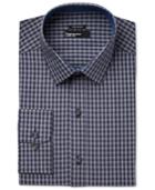 Bar Iii Men's Slim-fit Wear Me Out Gingham Dot Dress Shirt, Only At Macy's