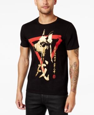 Guess Men's Dog Years Metallic-print T-shirt