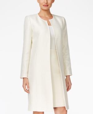 Calvin Klein Sequined Tweed Duster Jacket
