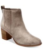 Inc International Concepts Women's Fainn Block-heel Booties, Created For Macy's Women's Shoes