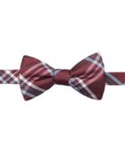 Ryan Seacrest Distinction Wilcox Plaid To-tie Bow Tie, Only At Macy's