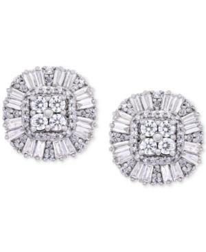 Wrapped In Love Diamond Cluster Stud Earrings (1 Ct. T.w.) In 14k Gold, Created For Macy's