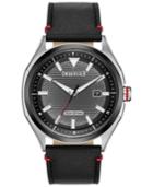 Citizen Drive From Citizen Eco-drive Men's Wdr Black Leather Strap Watch 41mm