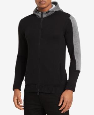 Calvin Klein Men's Colorblocked Full-zip Hoodie, Created For Macy's