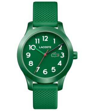 Lacoste Kids' 12.12 Green Silicone Strap Watch 32mm