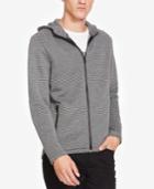 Kenneth Cole New York Men's Heathered Zip-front Hoodie