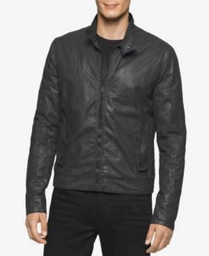 Calvin Klein Men's Track Biker Jacket