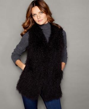 The Fur Vault Tibetan Lamb Vest