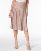 Inc International Concepts Pleated A-line Skirt, Only At Macy's