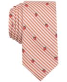 Bar Iii Men's Strawberry Conversational Slim Tie, Created For Macy's
