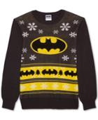 Hybrid Men's Batman Holiday Sweater
